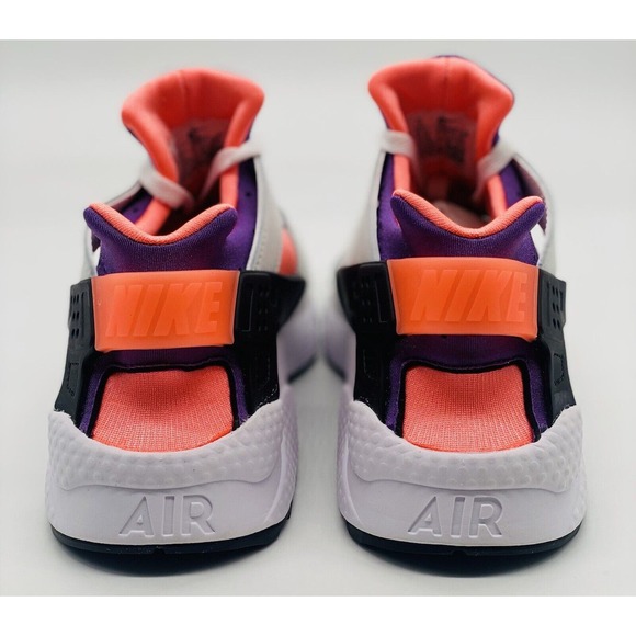 NEW Nike Air Huarache Bright Mango Black White DD1068-101 Men’s Size Multi - Picture 4 of 6